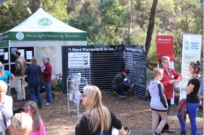 WCA Writer’s Wall at the 2016 Warrandyte Festival